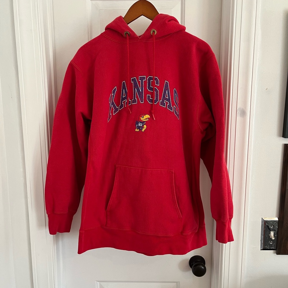 Vintage Kansas Jayhawks‎ Heavyweight Hoodie